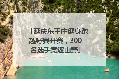 延庆东王庄健身跑越野赛开赛，300名选手竞逐山野